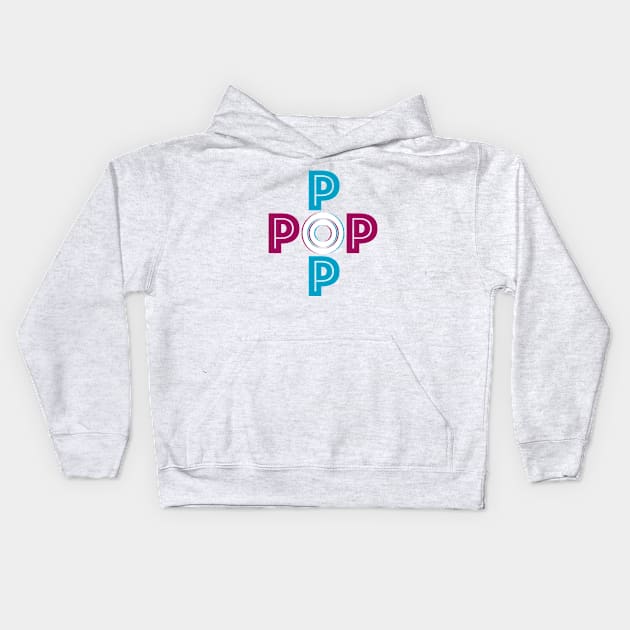 Pop Disco Kids Hoodie by smartrocket